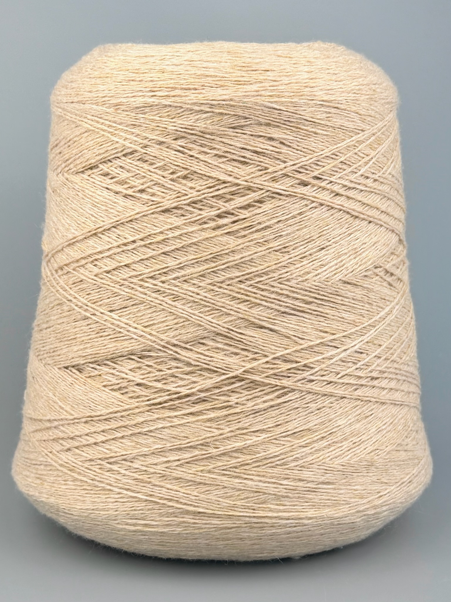 Loro Piana Coarsehair 2/11 – 100% Kaschmirgarn col. Helles Sand Mélange (Cod. C003 51210) foto 2